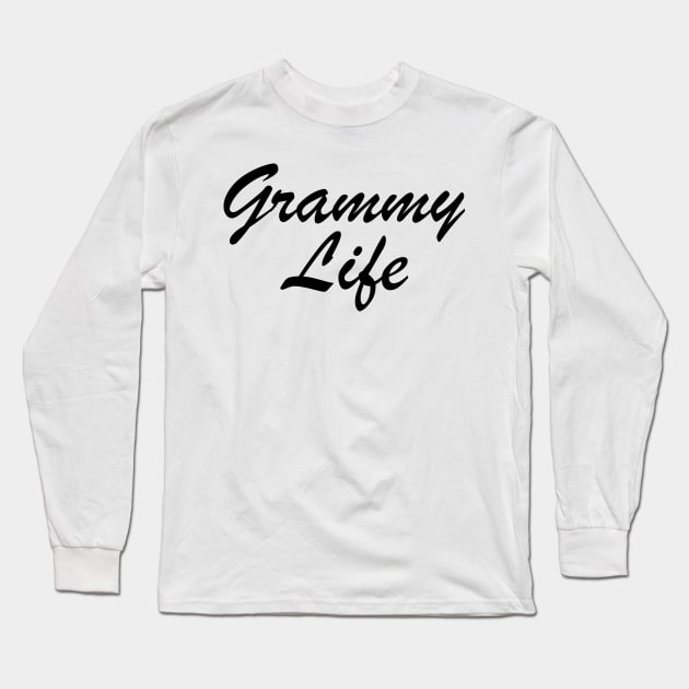 Grammy Life Long Sleeve T-Shirt by KC Happy Shop